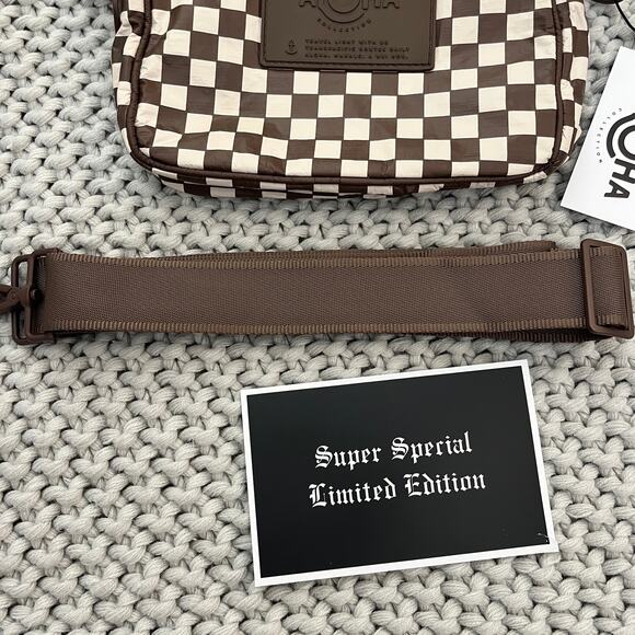 Aloha Collection• SUPER SPECIAL LIMITED EDITION LE TOUR Check Cross Body Purse - Picture 6 of 13